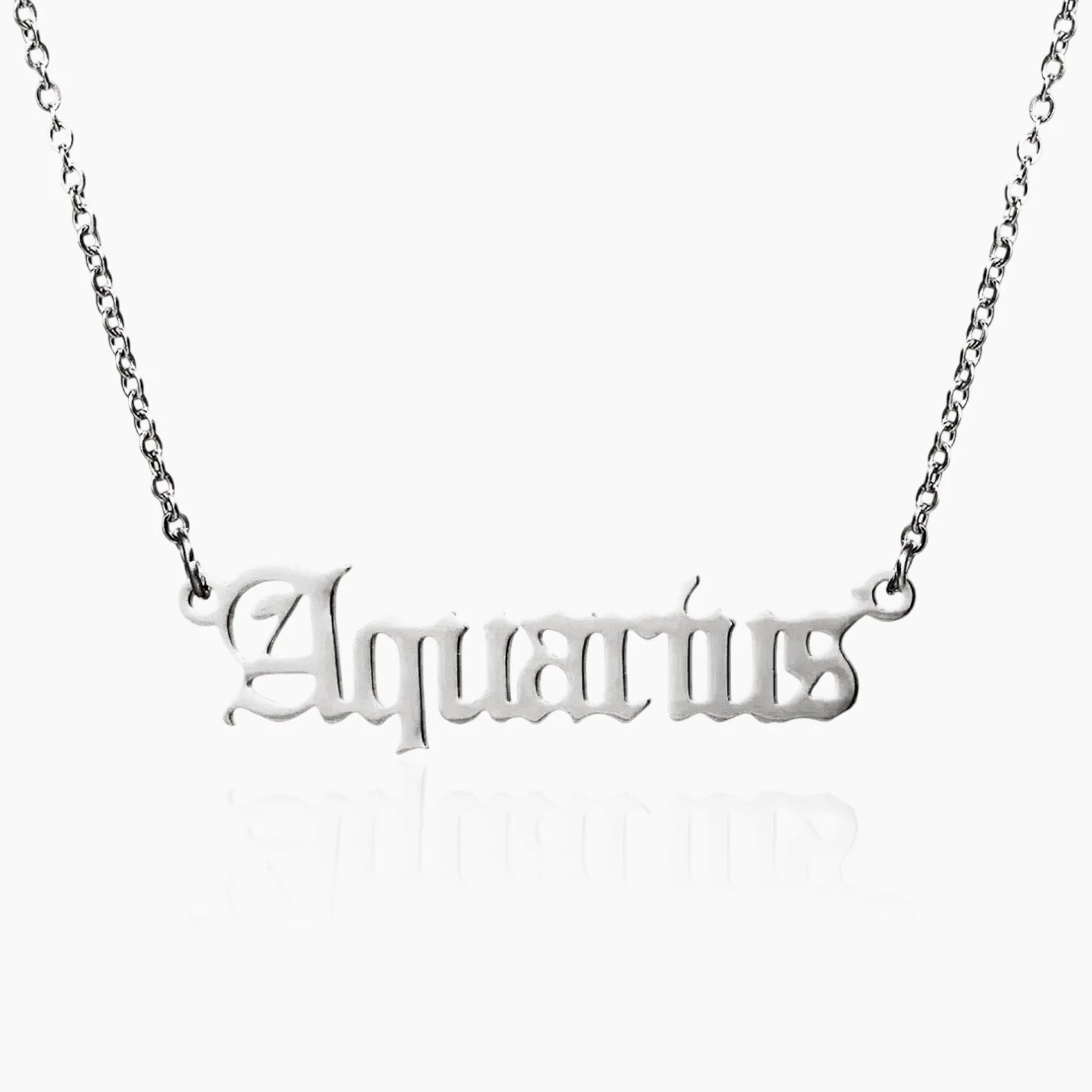 Zodiac Script Necklace sold by Regina jewelry product image thumbnail 2