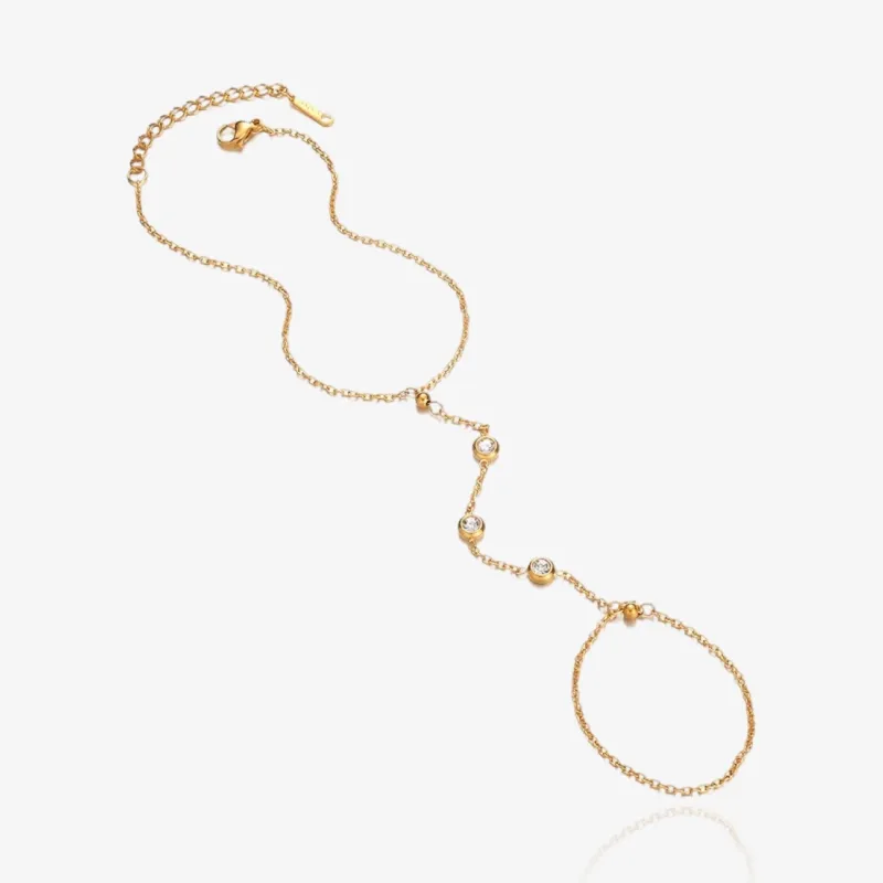 Crystals Hand Chain sold by Regina jewelry