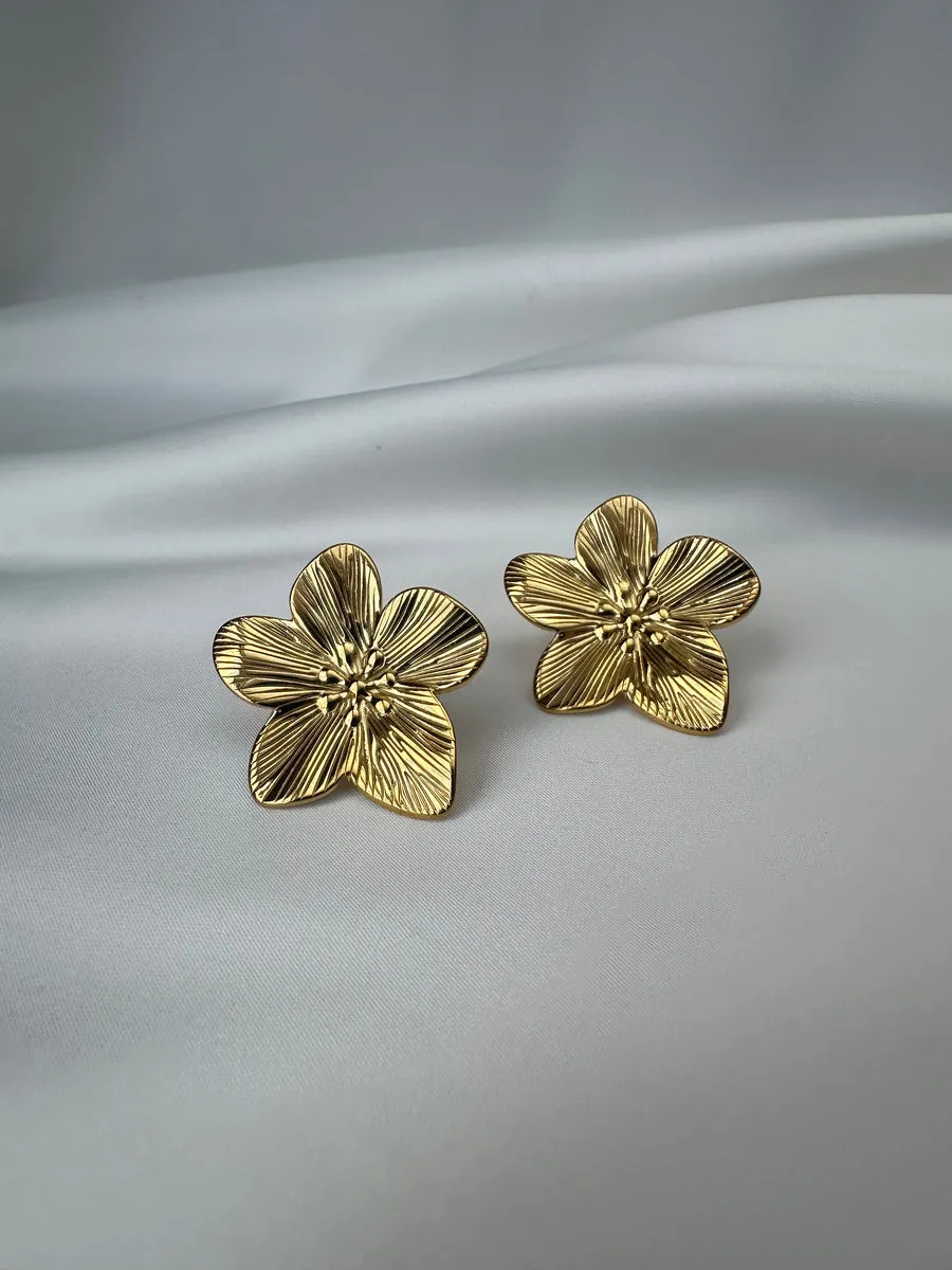 Flower Love Earrings sold by Regina jewelry product image thumbnail 4