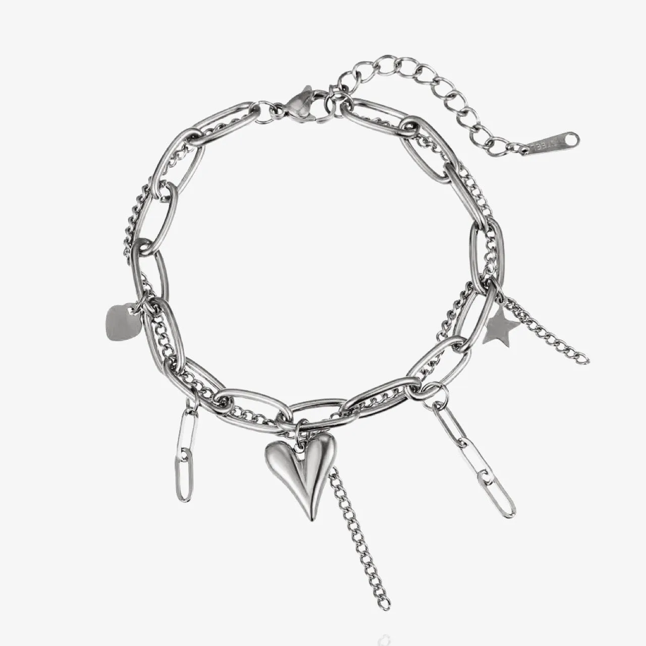 Heart Charms Bracelet sold by Regina jewelry product image thumbnail 2