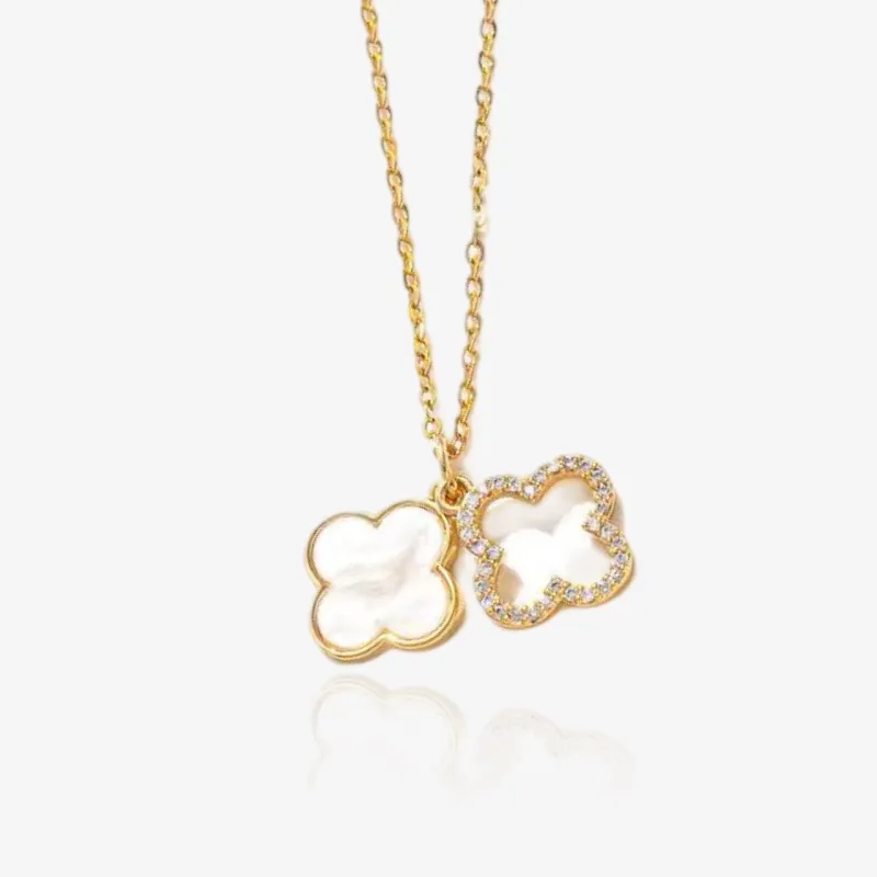 Double Clover Necklace sold by Regina jewelry
