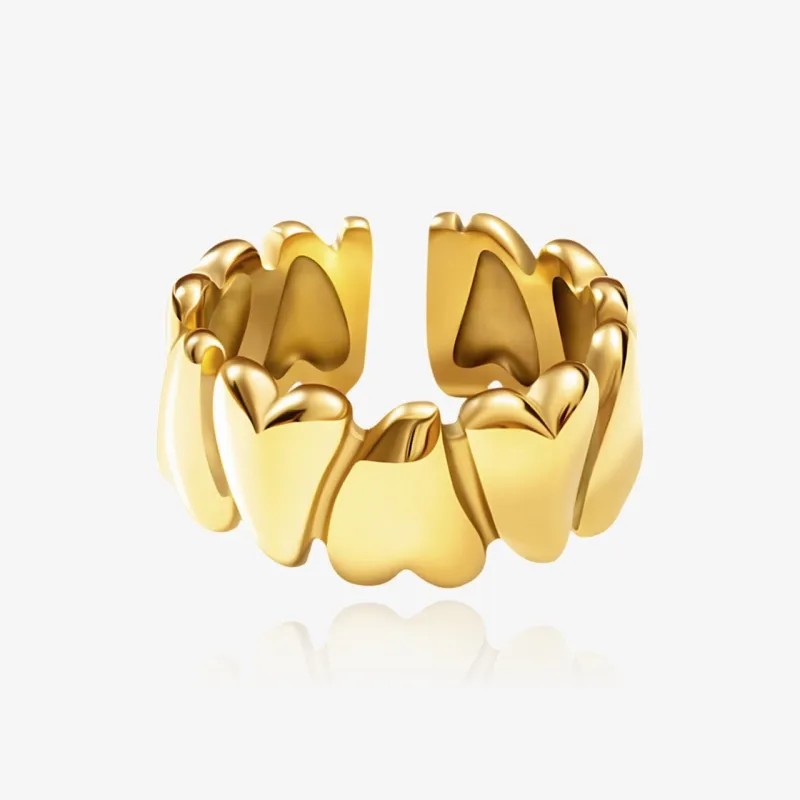 Hearts Wrap Around Ring sold by Regina jewelry