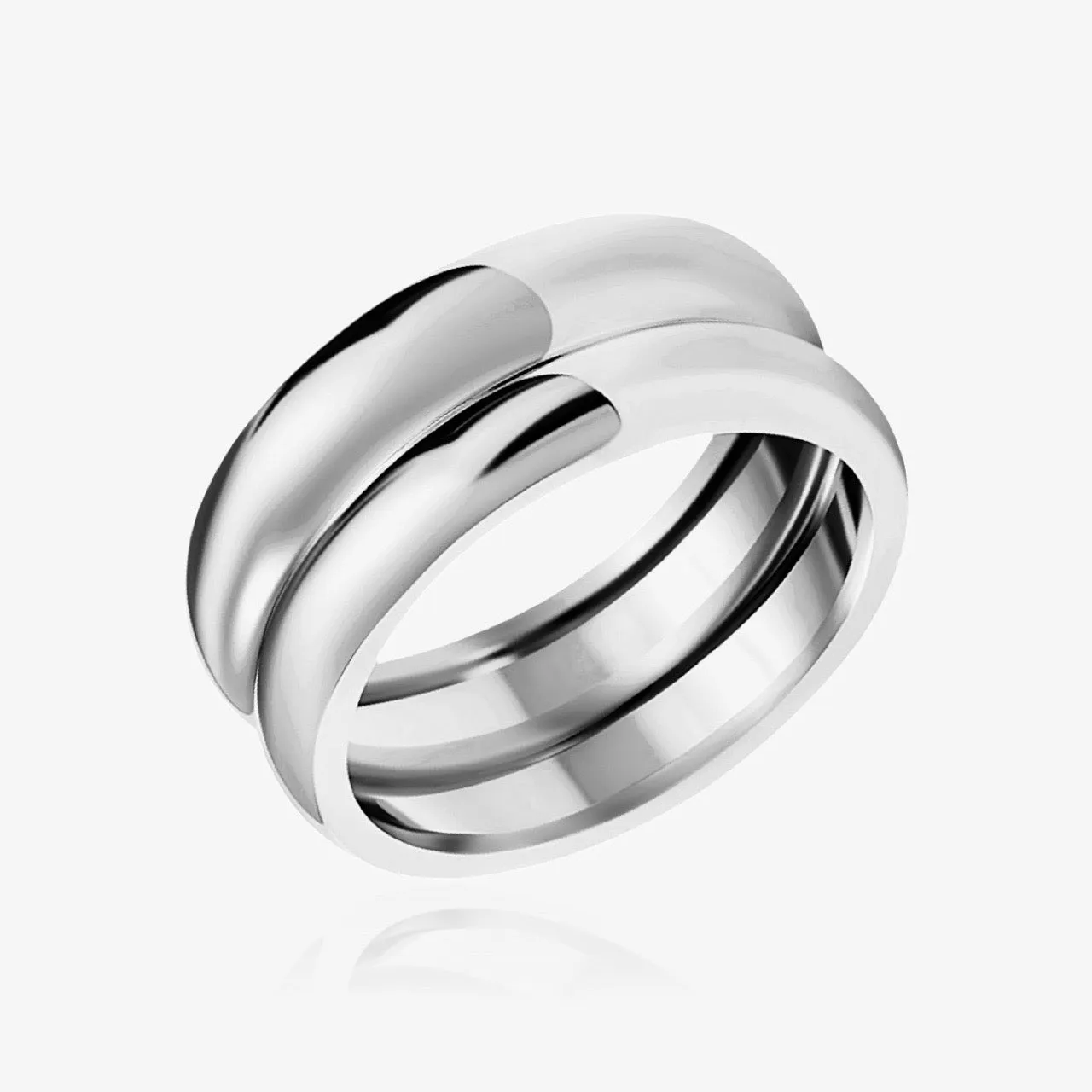 Double Hoop Ring sold by Regina jewelry product image thumbnail 3