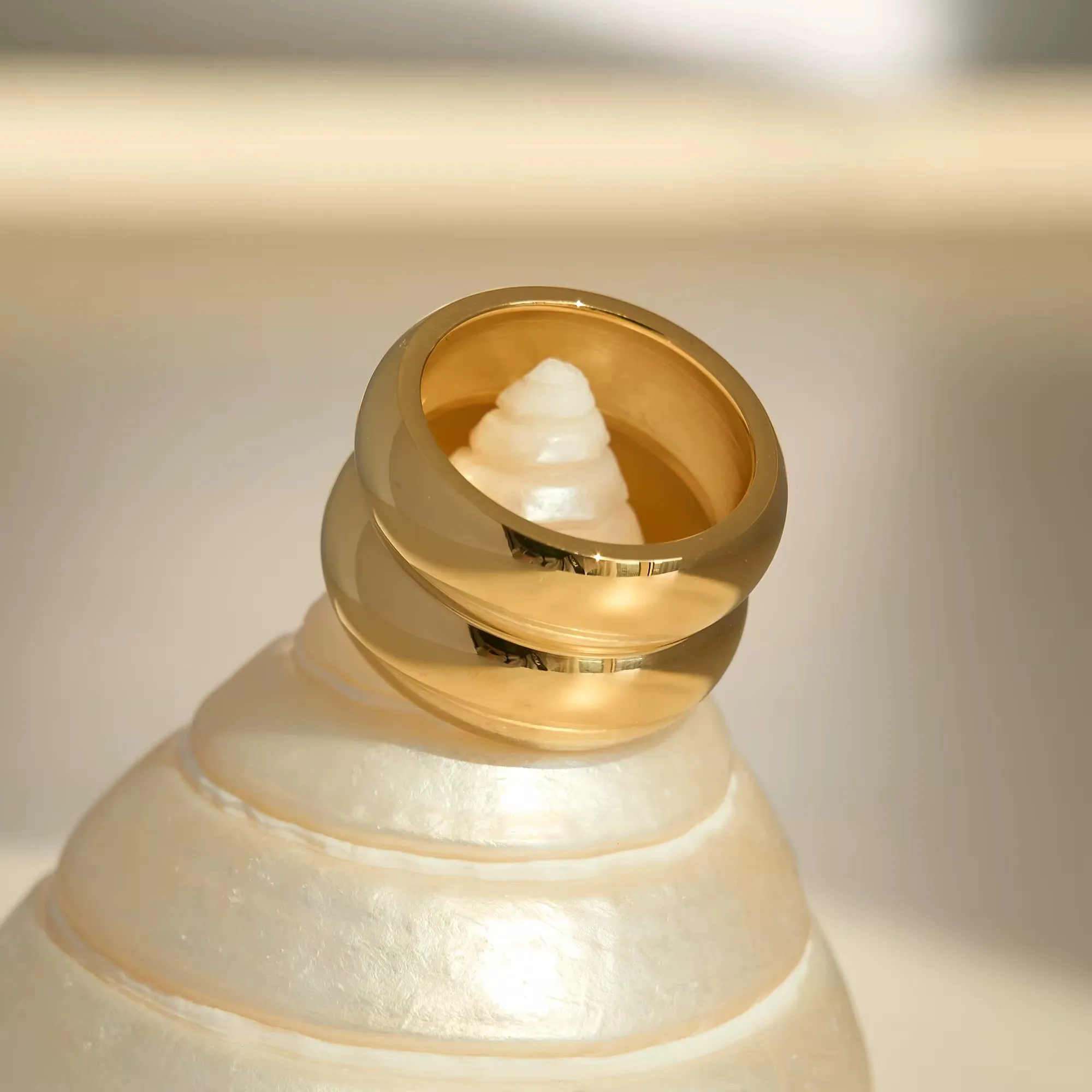 Double Hoop Ring sold by Regina jewelry product image thumbnail 5