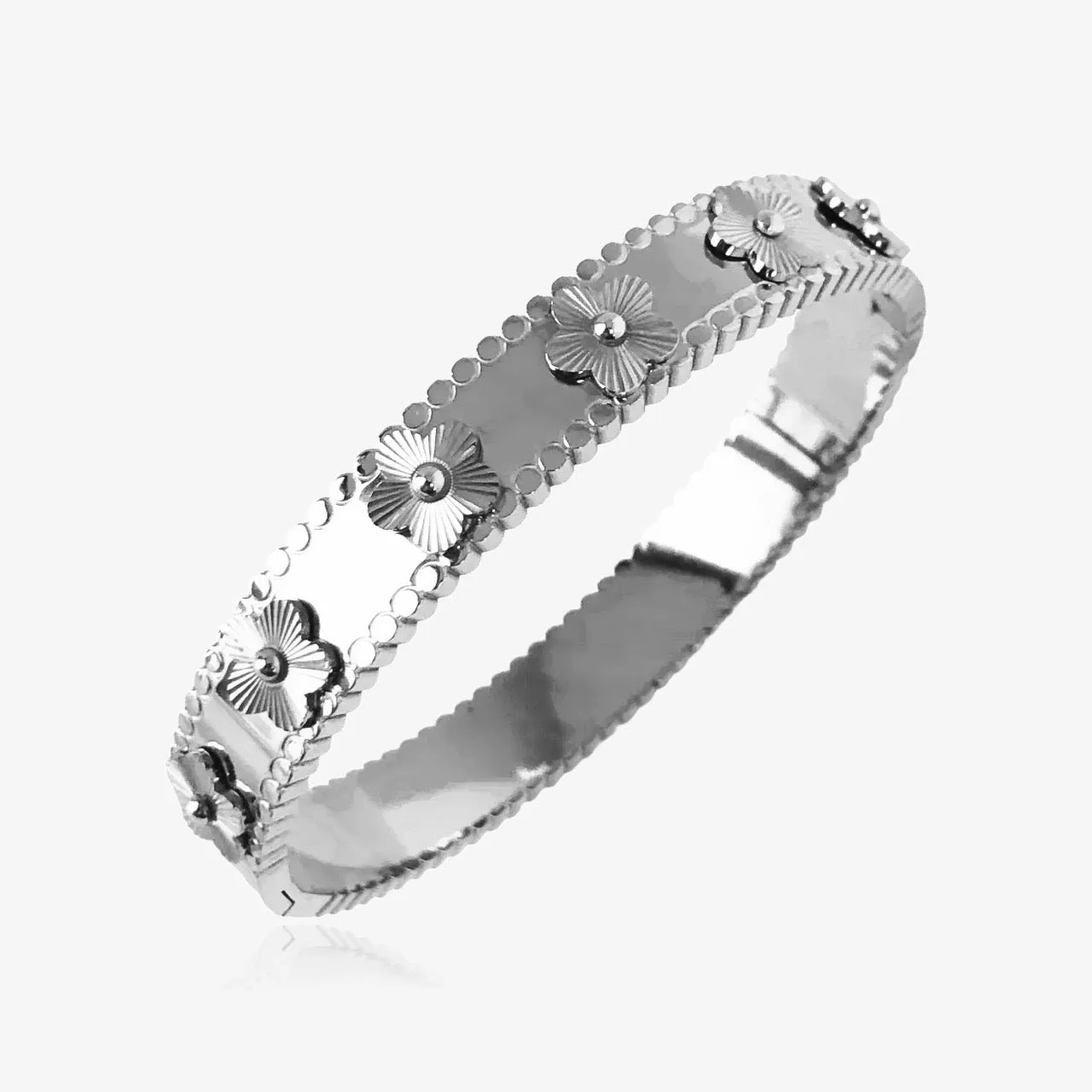 Flower 3D Bangle Bracelet sold by Regina jewelry product image thumbnail 2