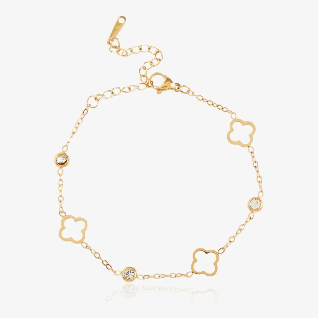 Hollow Out Clover Bracelet sold by Regina jewelry