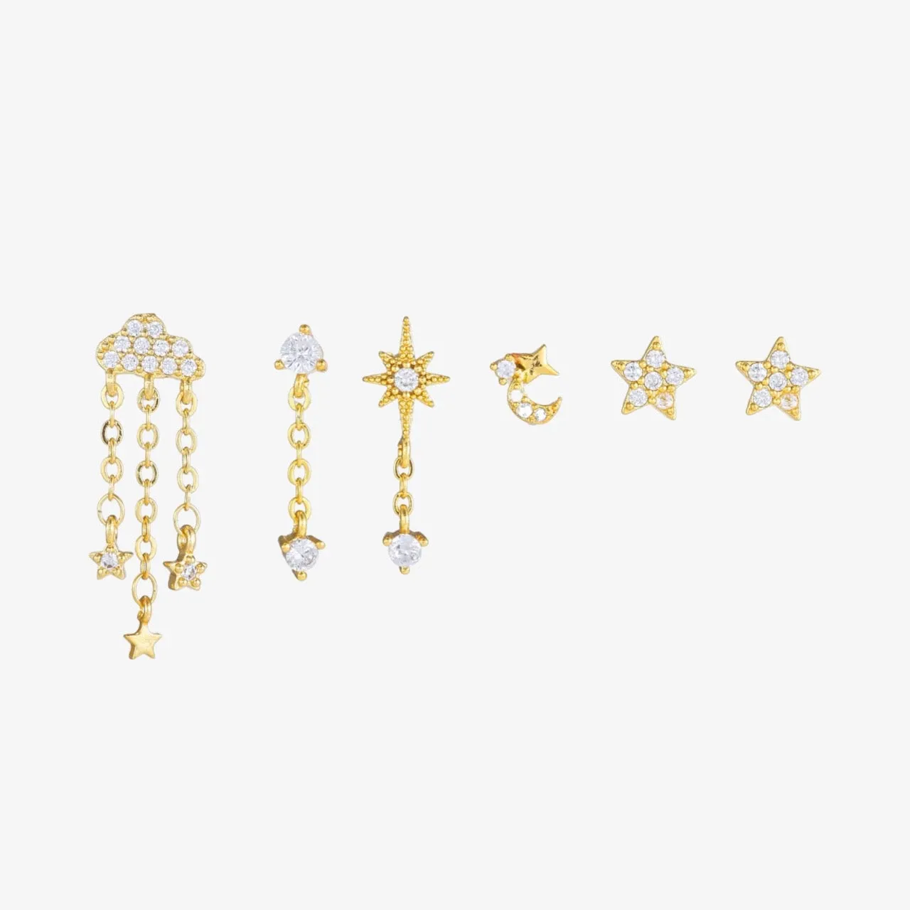 Cloud Love Earrings Set sold by Regina jewelry