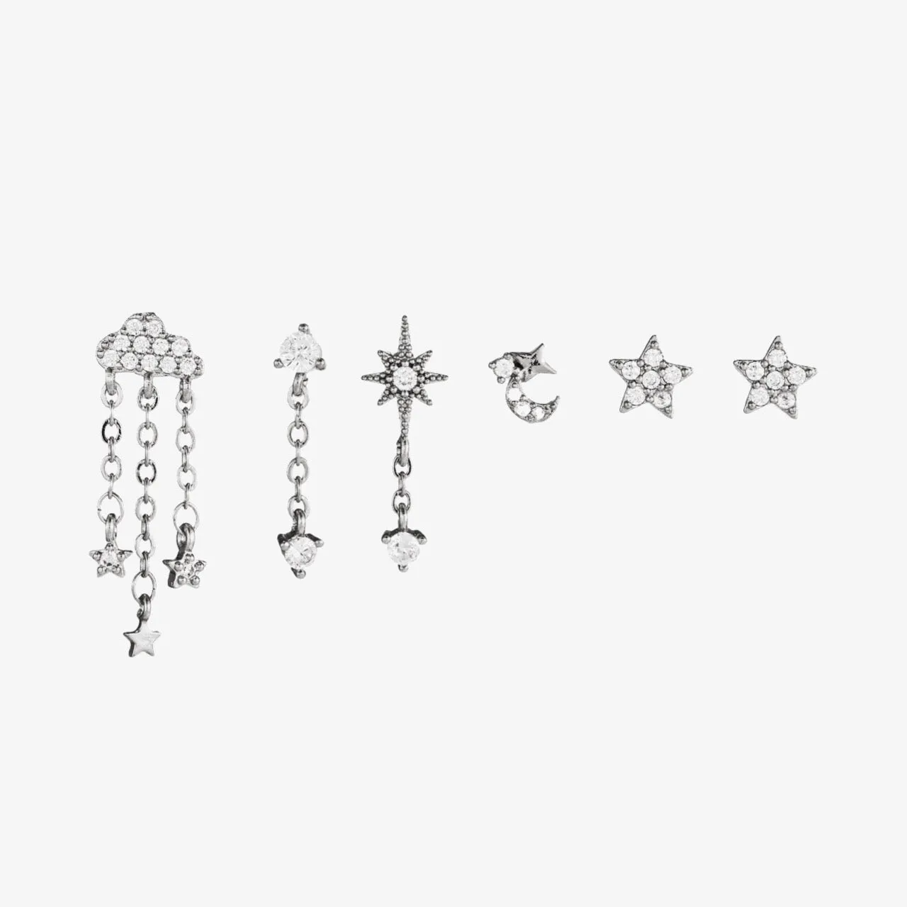 Cloud Love Earrings Set sold by Regina jewelry product image thumbnail 3