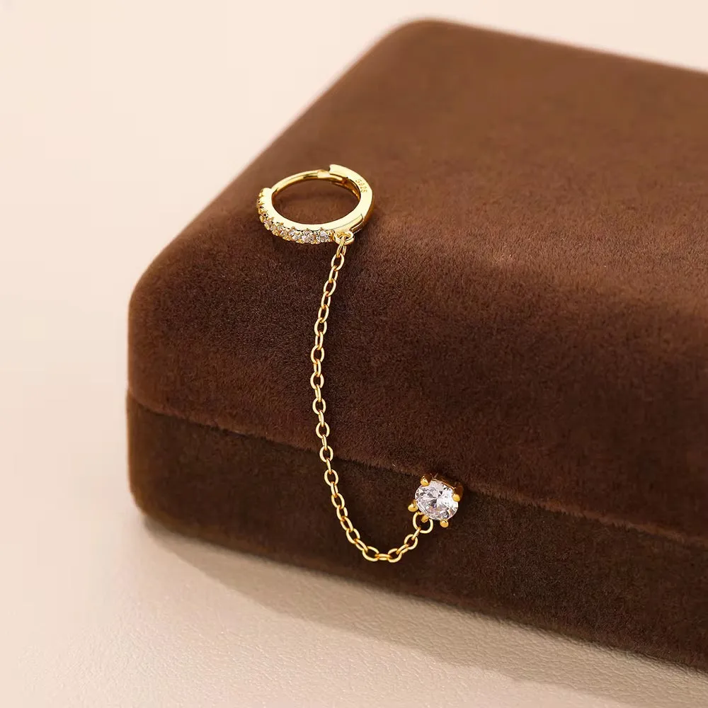 Diamond Cuff Earring Sterling Silver sold by Regina jewelry product image thumbnail 4