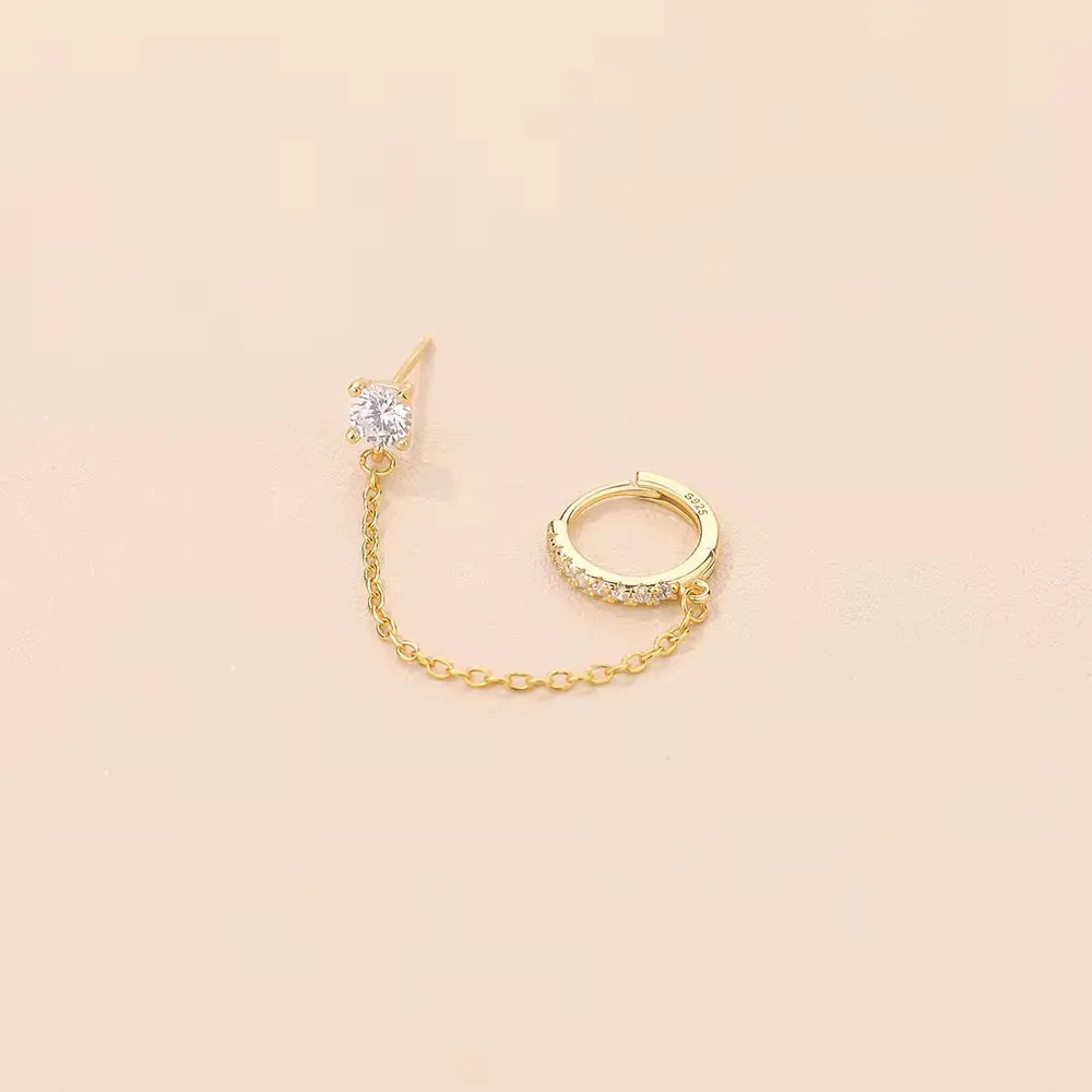 Diamond Cuff Earring Sterling Silver sold by Regina jewelry product image thumbnail 5