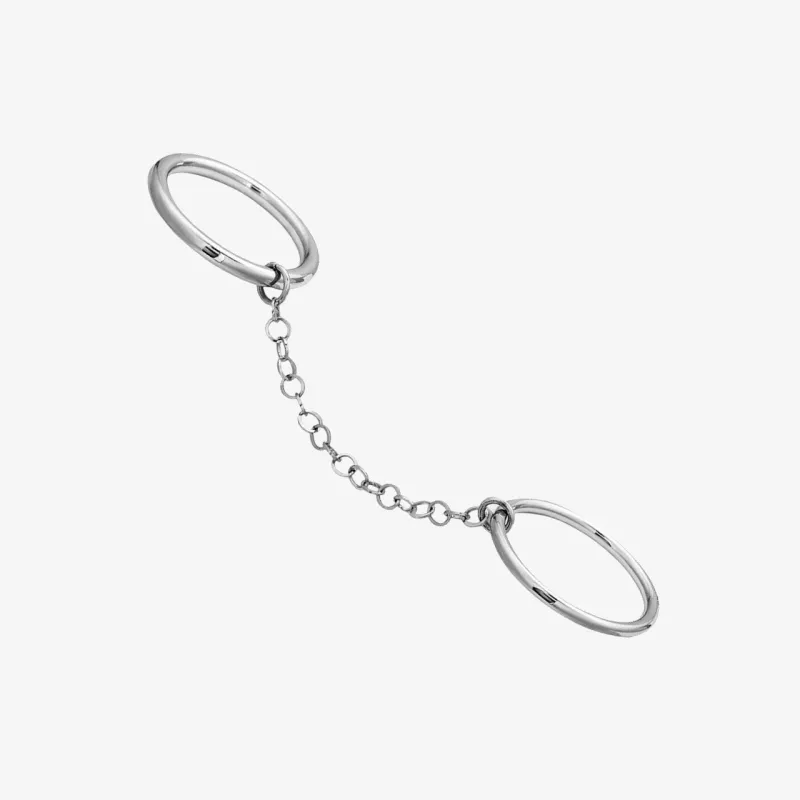 CONNECTION Double Chain Link Ring sold by Regina jewelry