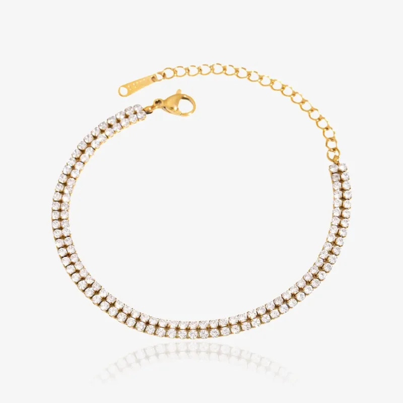 Double Tennis Bracelet sold by Regina jewelry