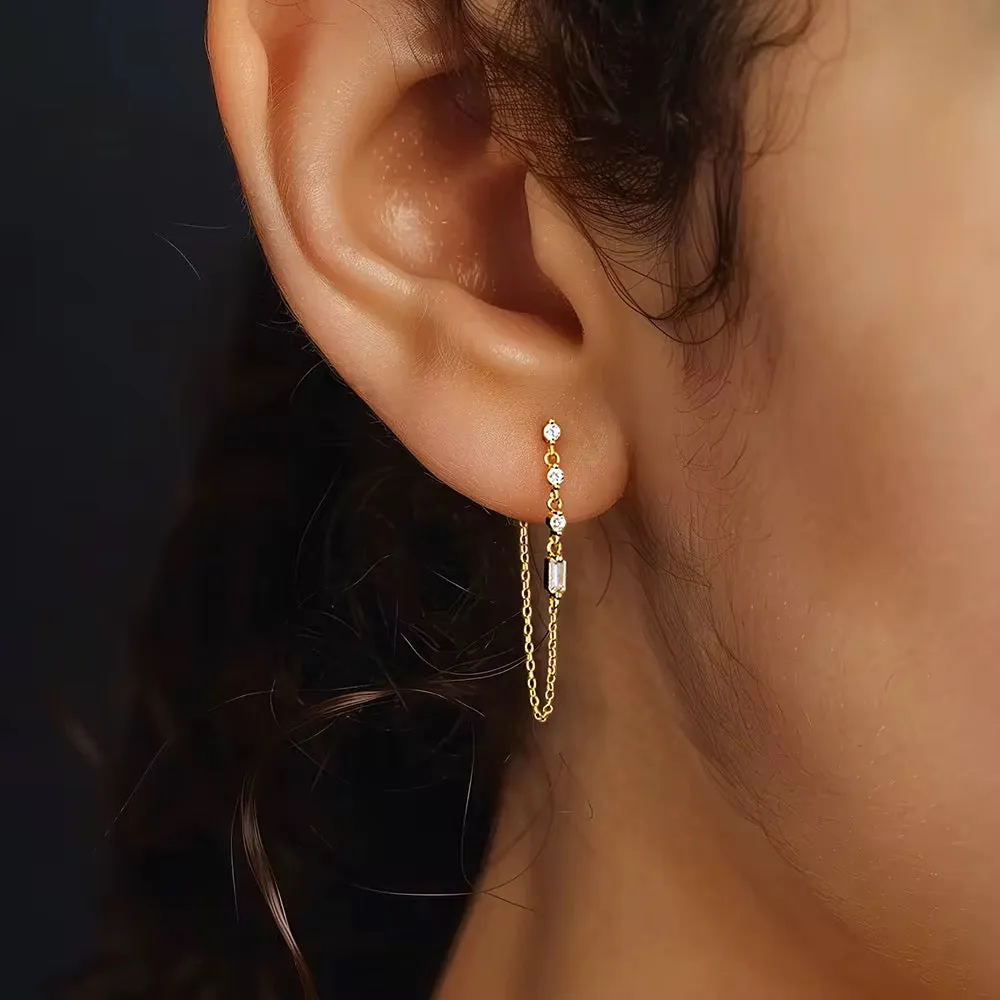 Triple Stud Earrings Set Sterling Silver sold by Regina jewelry product image thumbnail 3