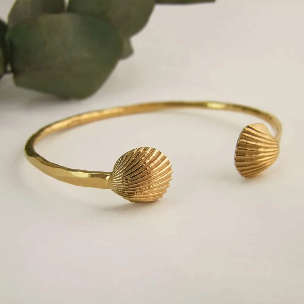Mini Shell Cuff Bracelet sold by Regina jewelry product image thumbnail 4