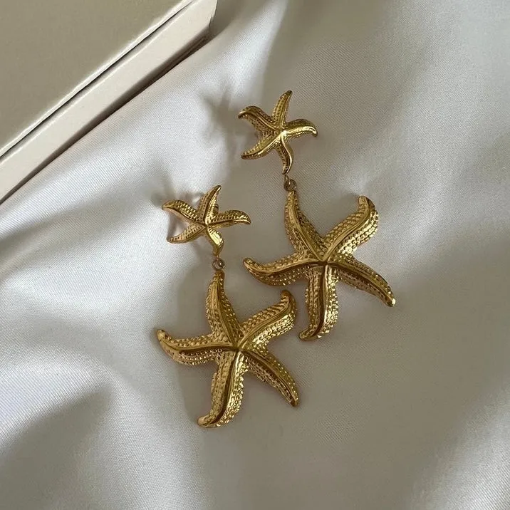 Starfish Duo Earrings sold by Regina jewelry product image thumbnail 4