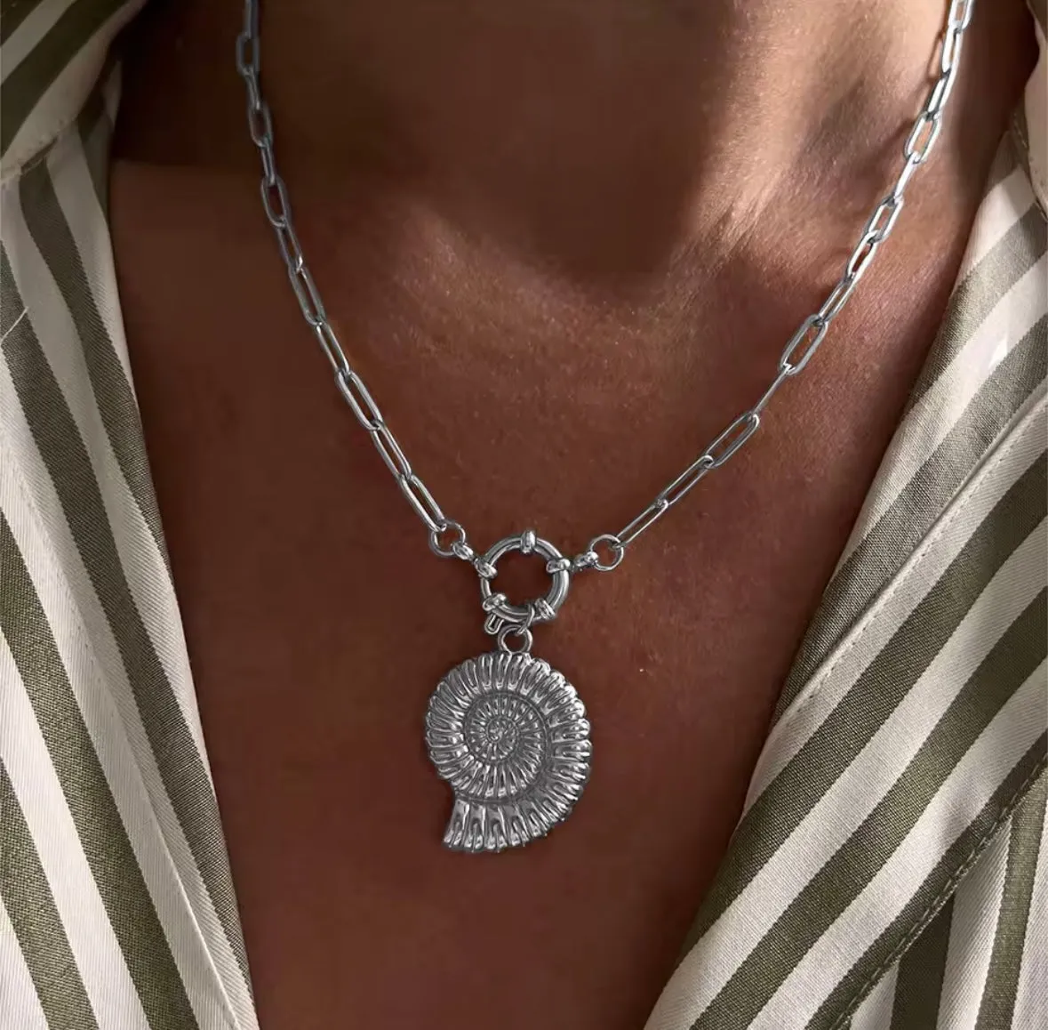 Shell Charm Necklace sold by Regina jewelry product image thumbnail 3