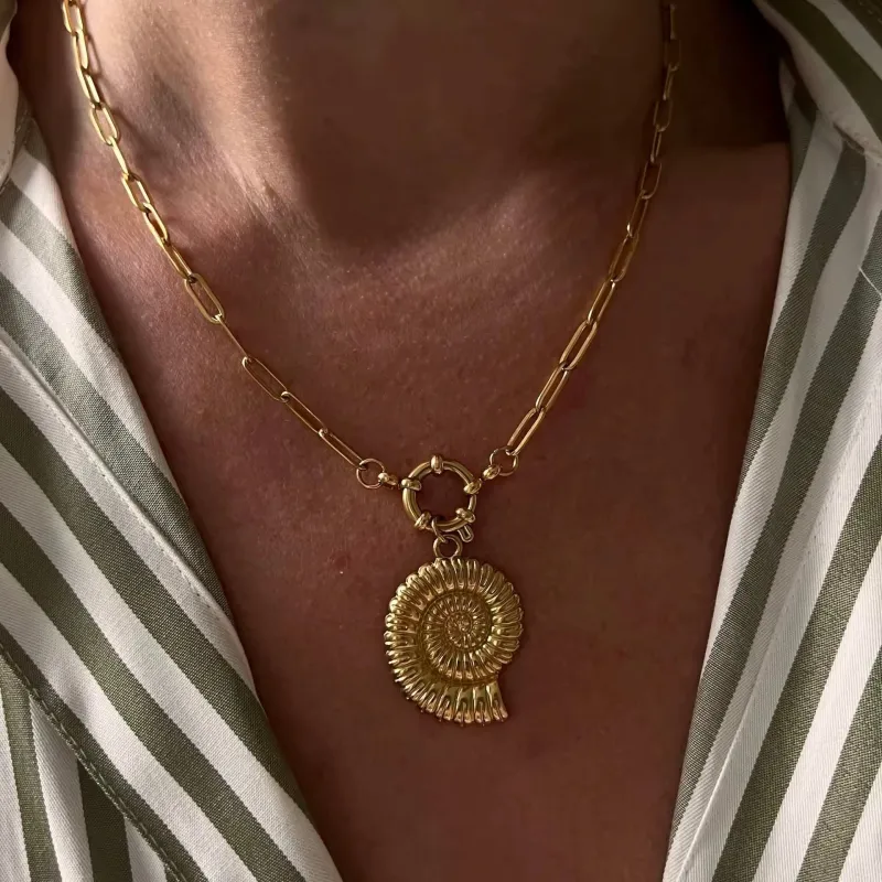 Shell Charm Necklace sold by Regina jewelry
