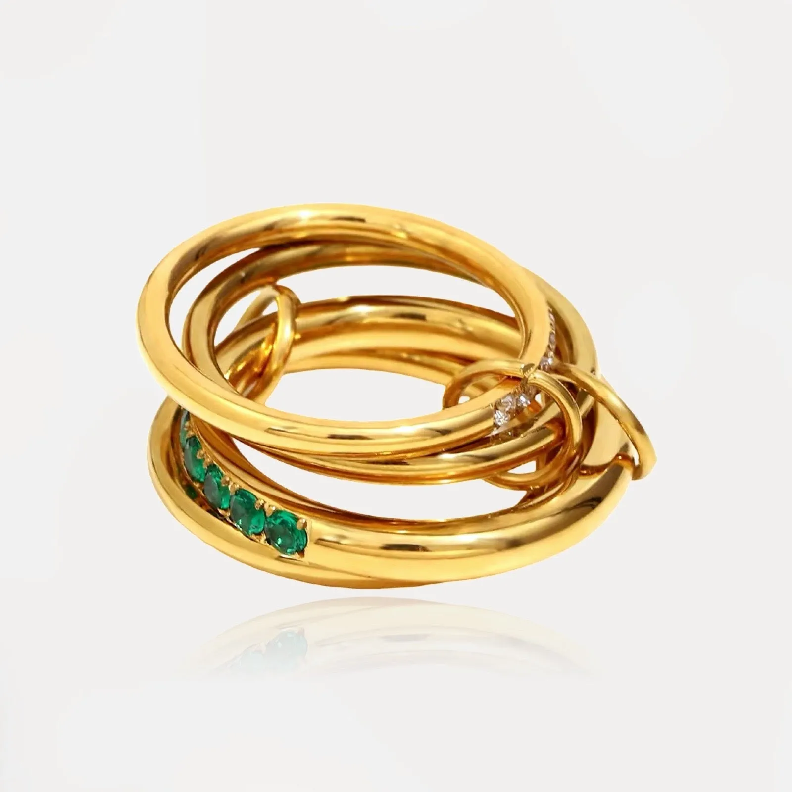 CONNECTION Emerald Ring sold by Regina jewelry product image thumbnail 2