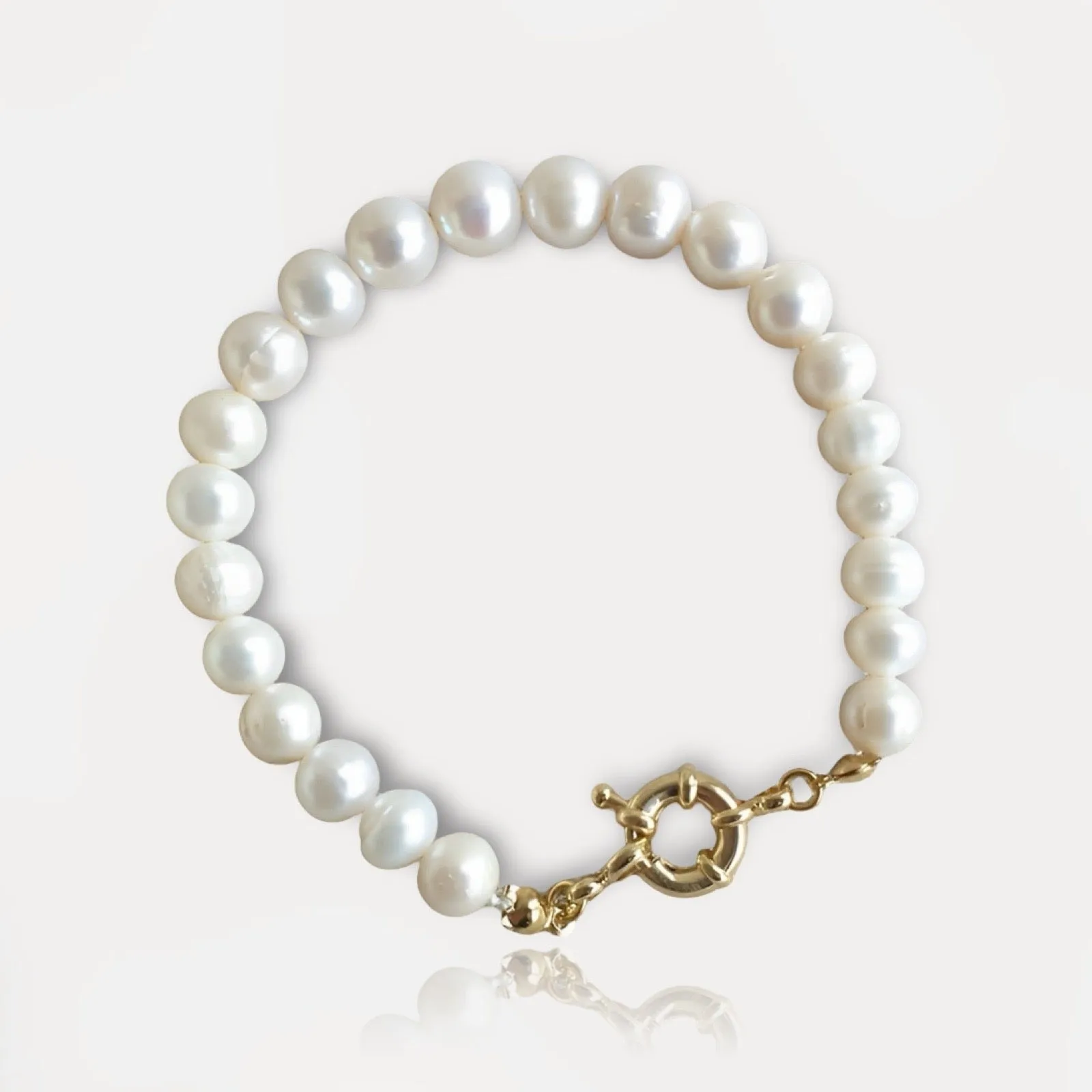 Bridal Natural Pearl Bracelet sold by Regina jewelry