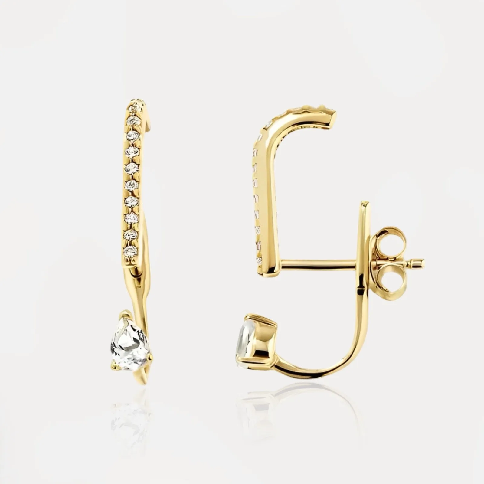 Jacket Earrings Sterling Silver sold by Regina jewelry