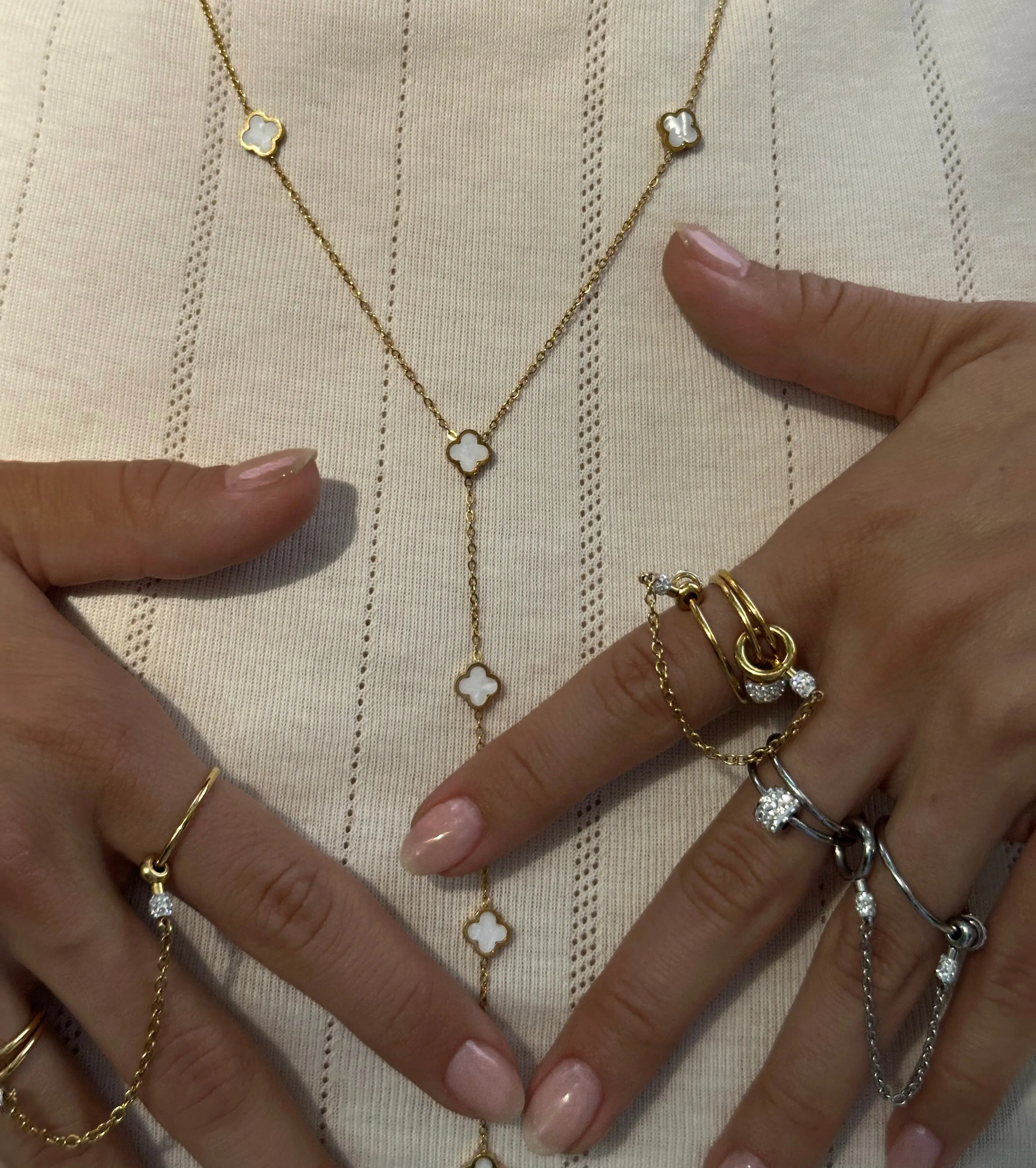 CONNECTION Triple Chain Ring sold by Regina jewelry product image thumbnail 3