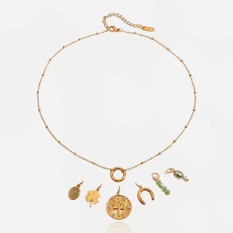 Combine Your Charms Necklace sold by Regina jewelry