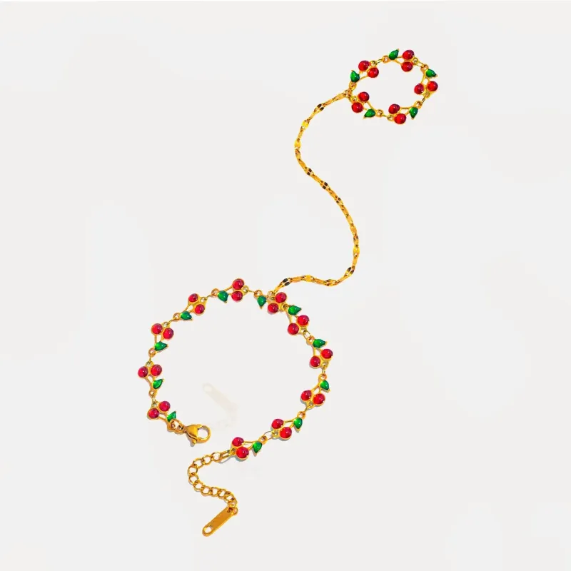 Cherry Hand Chain sold by Regina jewelry