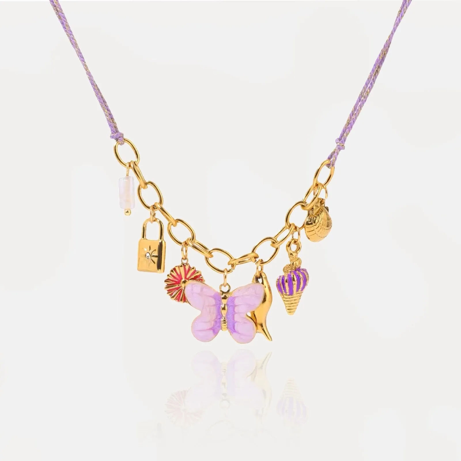 Summer Cord Necklace sold by Regina jewelry