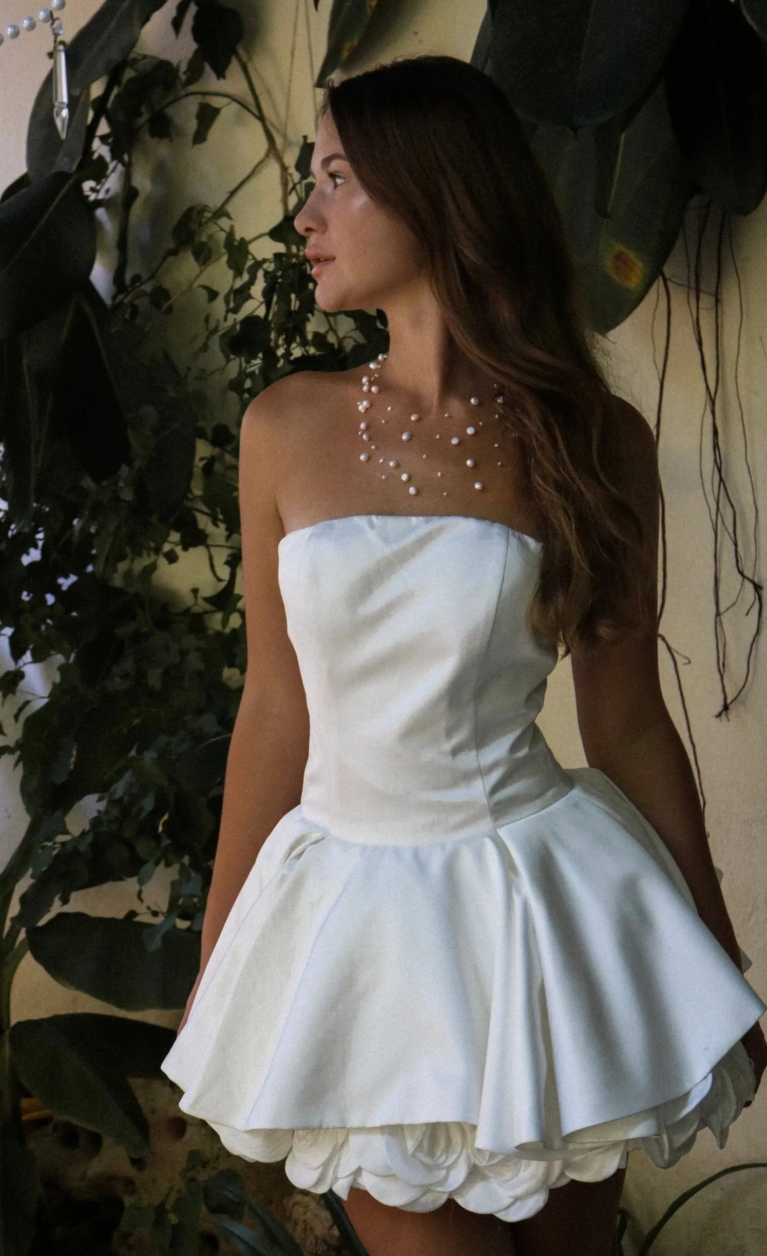 Invisible Effect Natural Pearls Necklace sold by Regina jewelry product image thumbnail 2