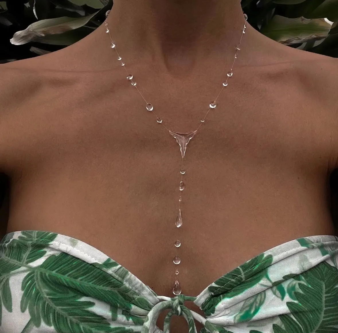 Waterfall Drops Necklace sold by Regina jewelry