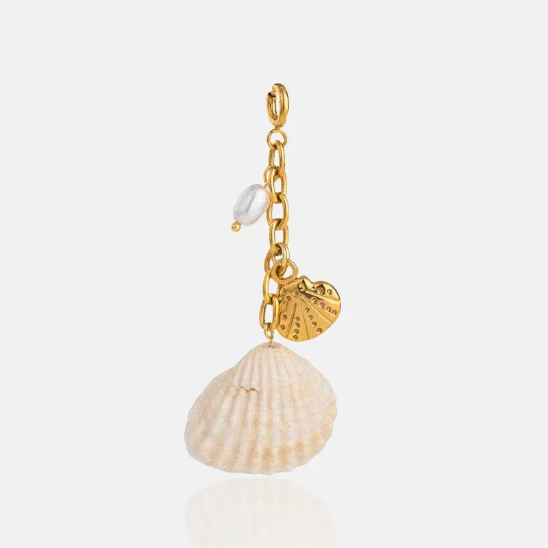 Waterproof Bikini Charm Real Shell sold by Regina jewelry