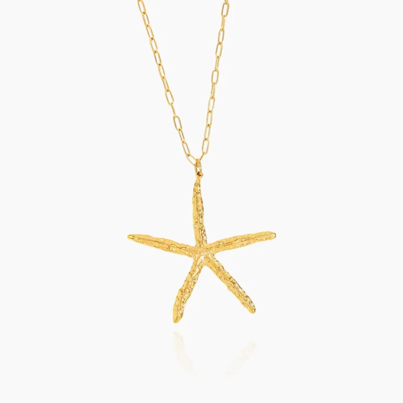 Starfish Long Necklace sold by Regina jewelry