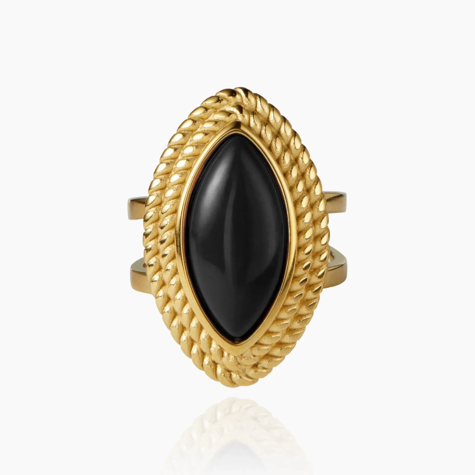 Eye Of Horus Gemstone Ring sold by Regina jewelry product image thumbnail 3