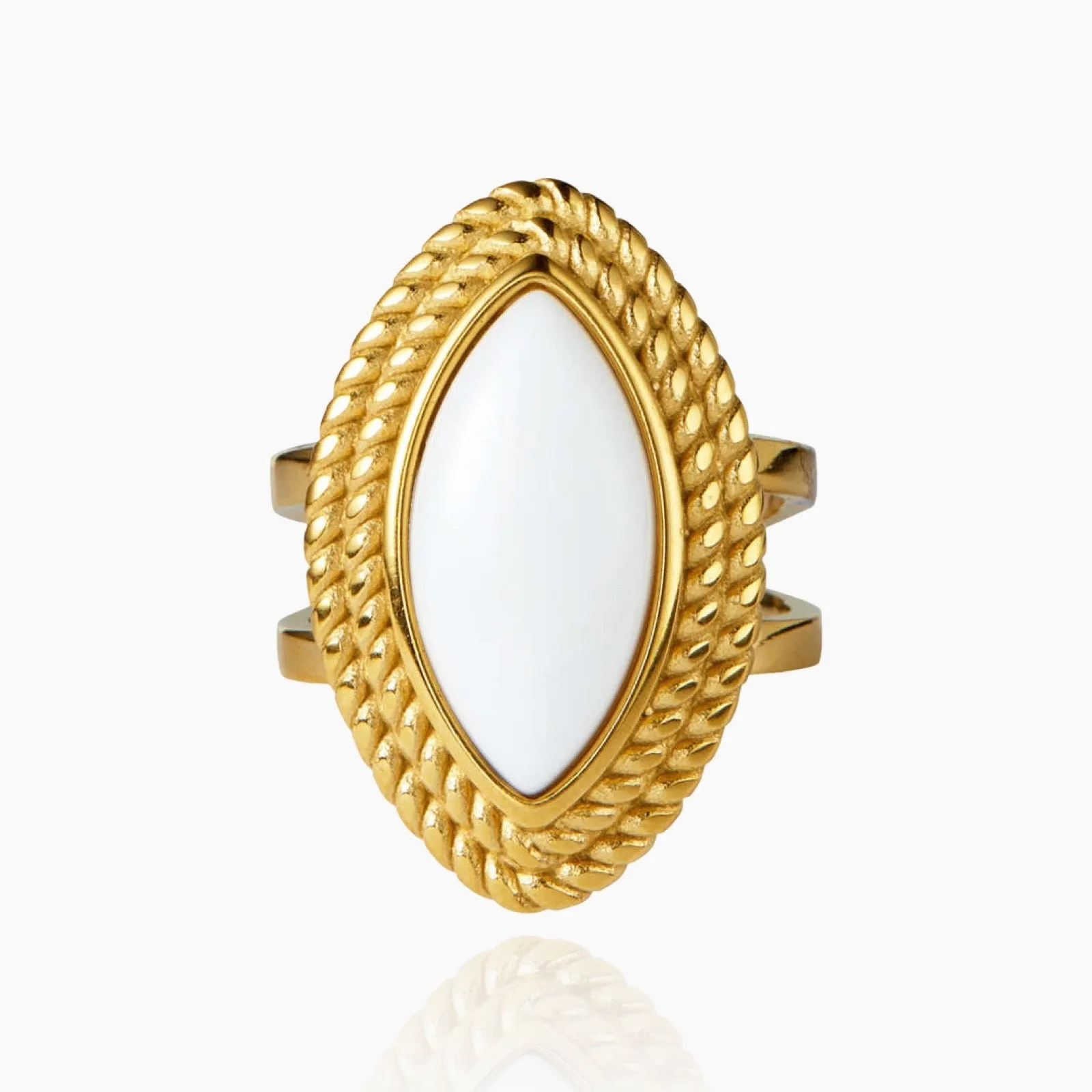 Eye Of Horus Gemstone Ring sold by Regina jewelry product image thumbnail 4