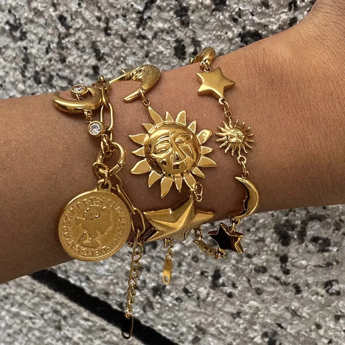 Sun And Moon Bracelet sold by Regina jewelry product image thumbnail 2