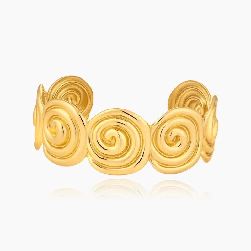 Chunky Spiral Wrap Bracelet sold by Regina jewelry