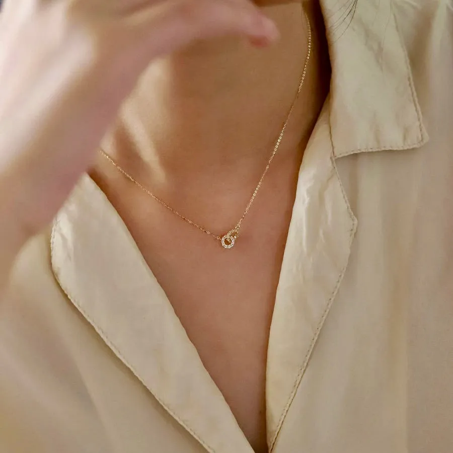 Love Forever Connected Circles Necklace sold by Regina jewelry product image thumbnail 4