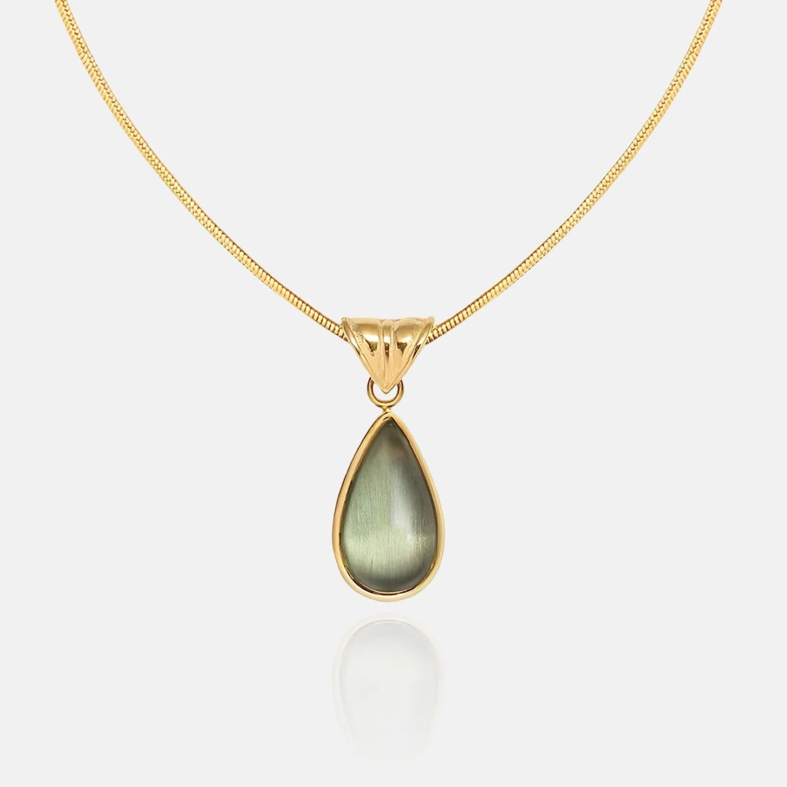 Athena Water Drop Necklace sold by Regina jewelry