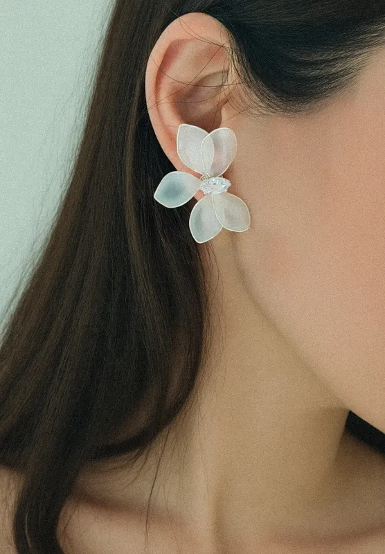 Floating Orchid Earrings sold by Regina jewelry