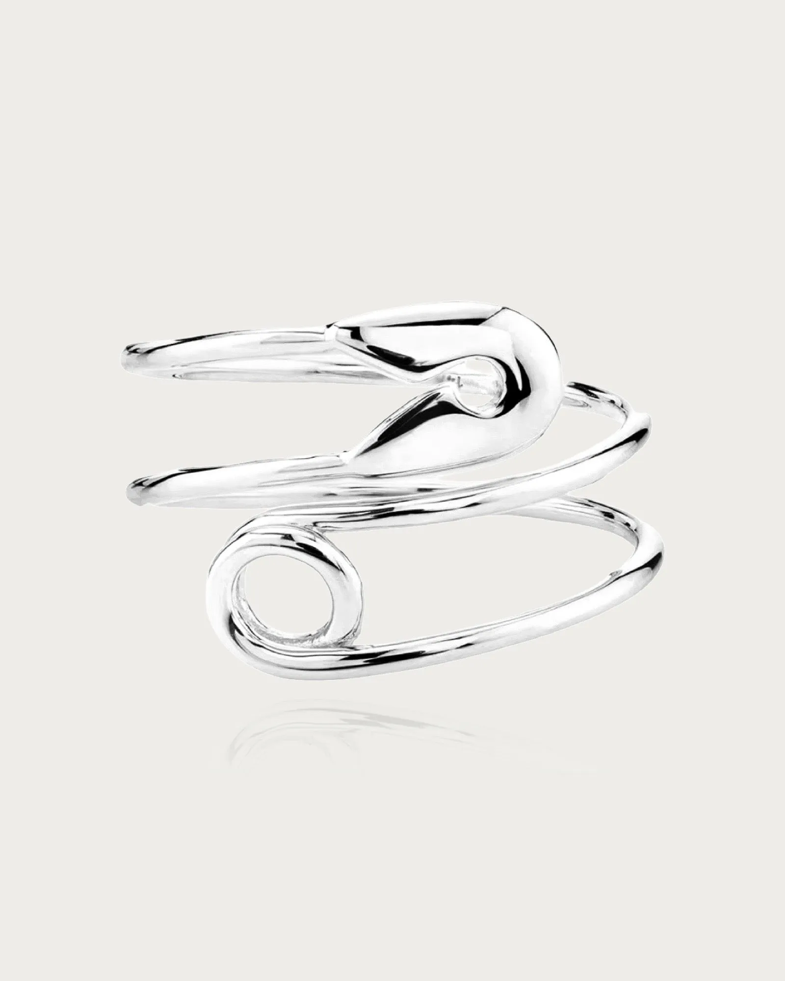 Safety Pin Ring sold by Regina jewelry product image thumbnail 2