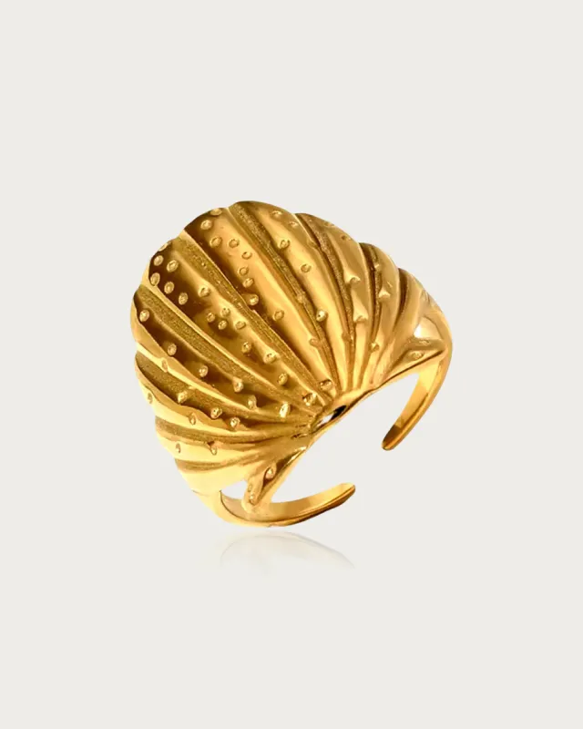 FREE GIFT | Adjustable Shell Ring sold by Regina jewelry