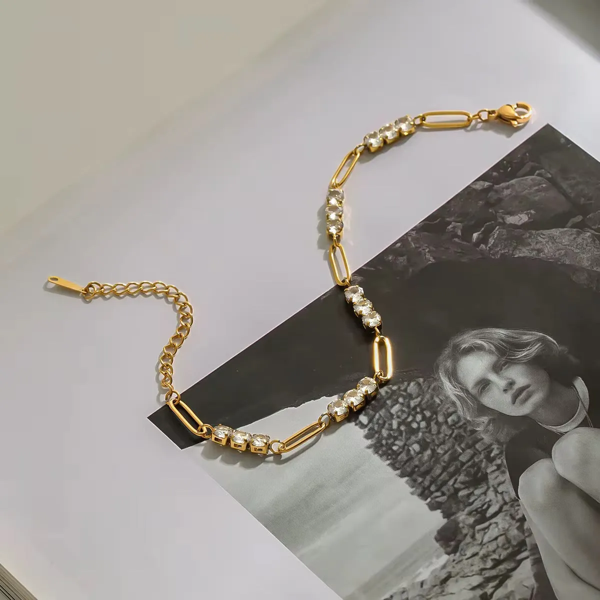 Triple Gemstone Bracelet sold by Regina jewelry product image thumbnail 5