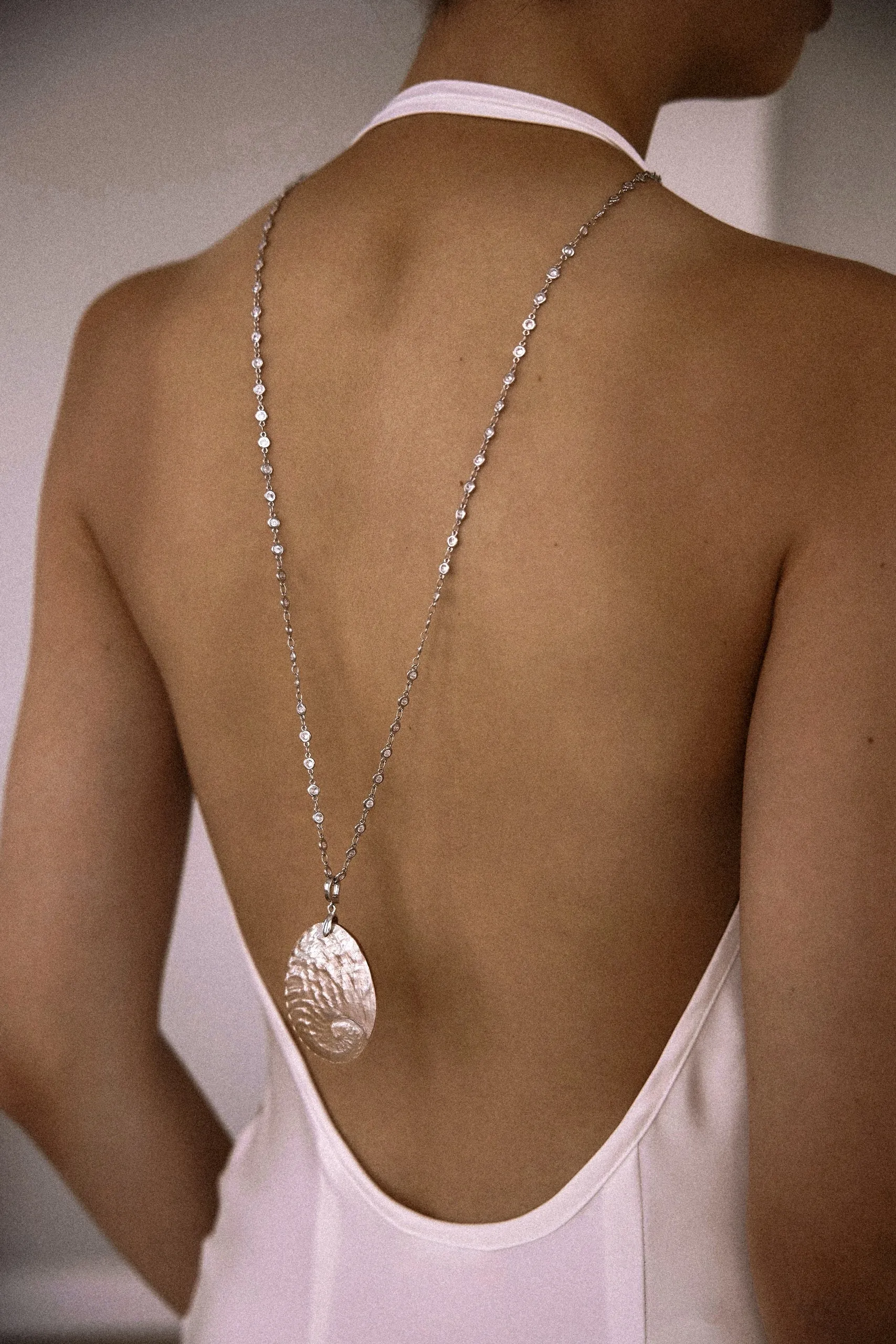 Ocean’s Secret Сrystals Shell Necklace sold by Regina jewelry product image thumbnail 3