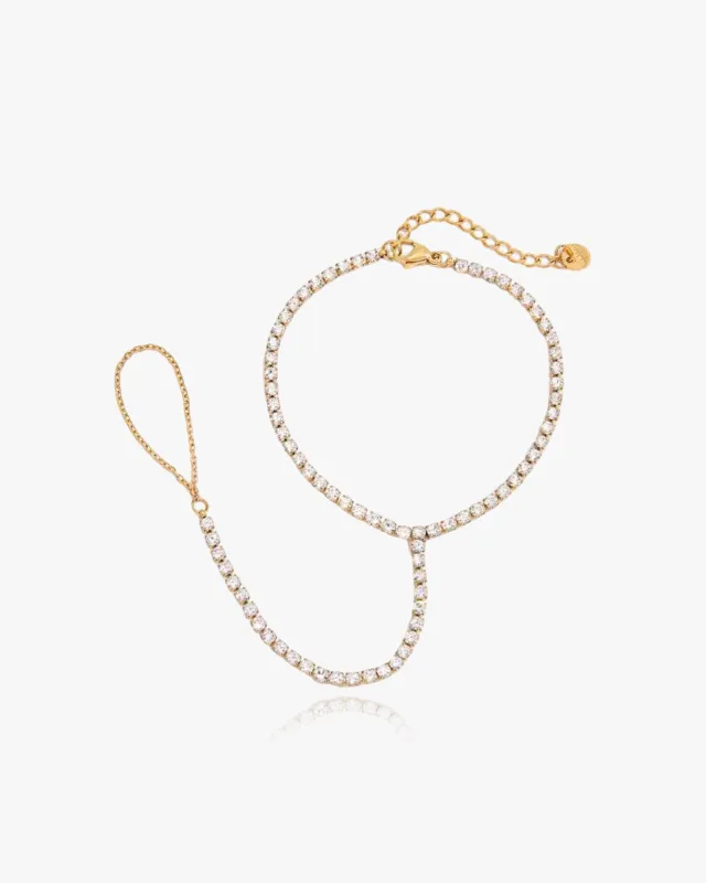 Tennis Hand Chain Bracelet sold by Regina jewelry