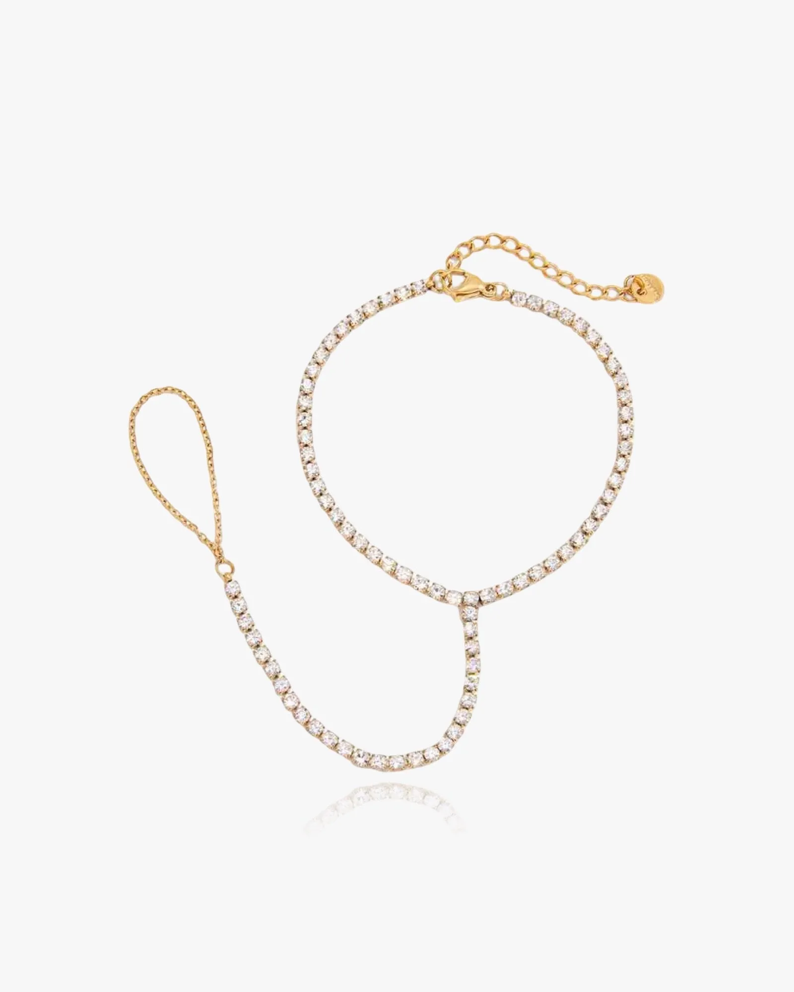 Tennis Hand Chain Bracelet sold by Regina jewelry