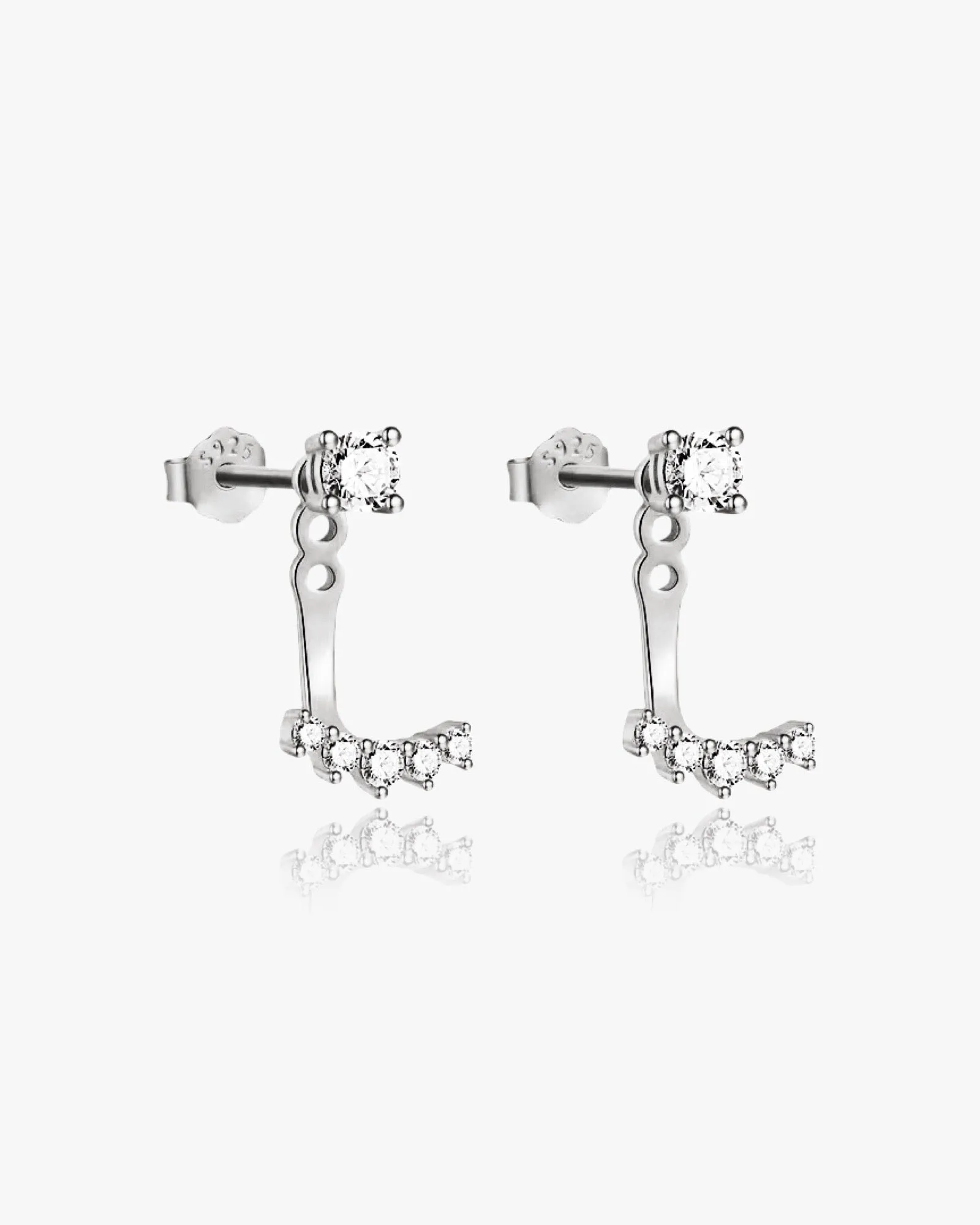 Crown Jacket Earrings Sterling Silver sold by Regina jewelry product image thumbnail 2