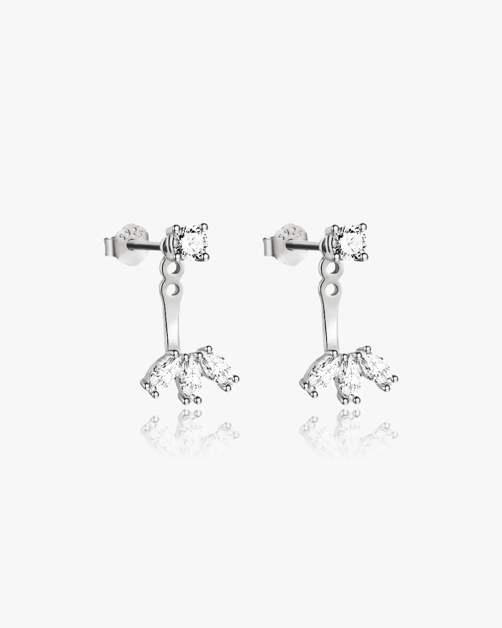 Trio Jacket Earrings Sterling Silver sold by Regina jewelry product image thumbnail 3