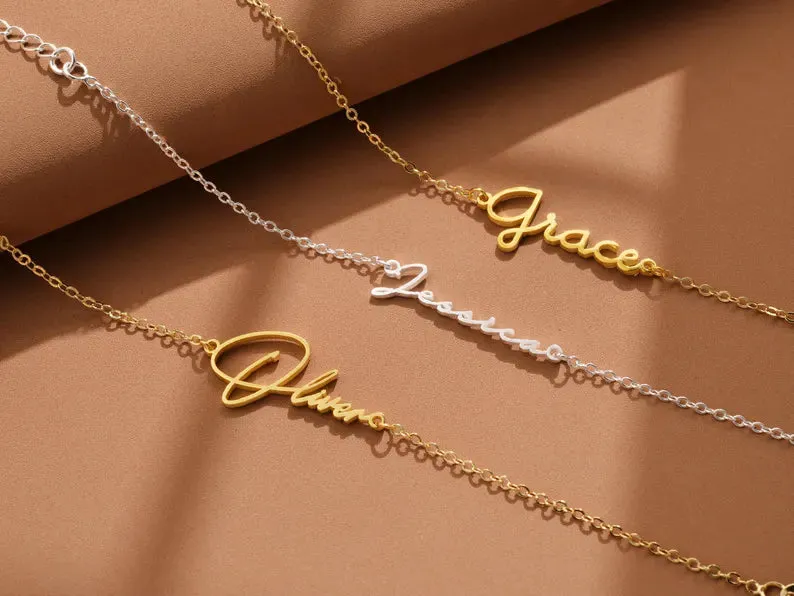 Custom Name Bracelet sold by Regina jewelry product image thumbnail 3