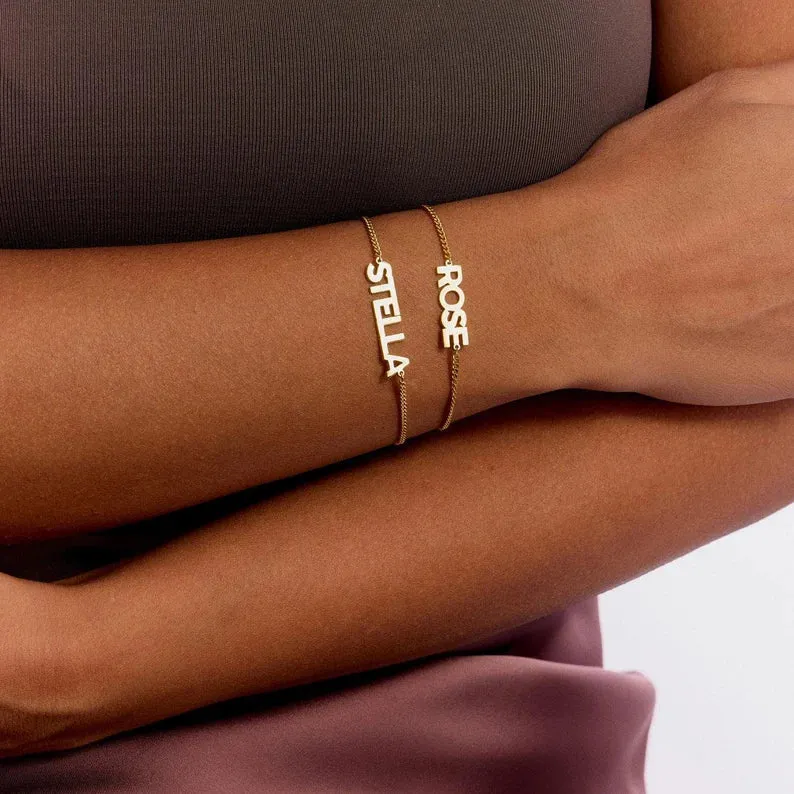 Custom Name Bracelet sold by Regina jewelry product image thumbnail 2