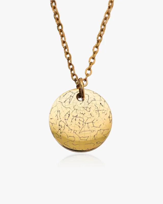 Your Sky: Custom Star Map Necklace sold by Regina jewelry
